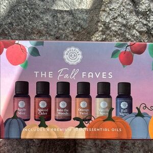 6-pc WOOLZIES premium Fall Faves Essential Oils Set 10ml each